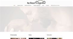 Desktop Screenshot of goyofotografos.com